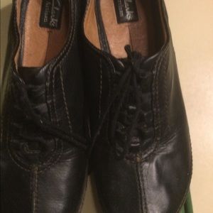 Clarks leather shoes